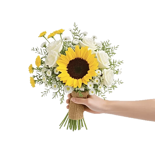 Golden Sunflower Bouquet