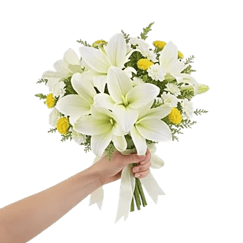 Graceful Lily Display