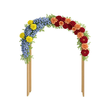 Radiant Bloom Cascade