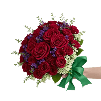 Crimson Blossom Harmony