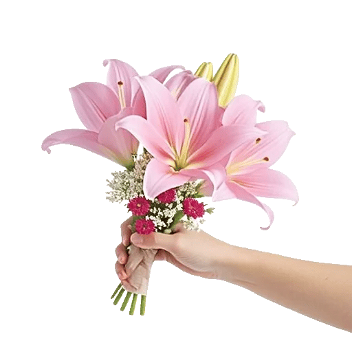 Graceful Lily Display