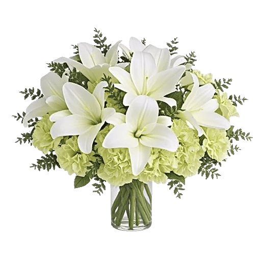 Graceful Lily Display