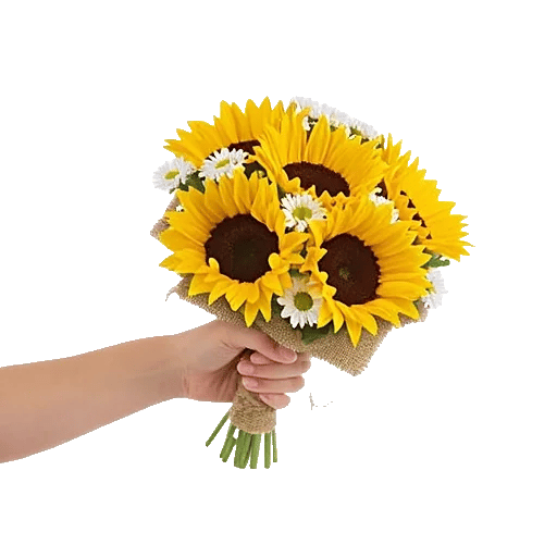 Golden Sunflower Bouquet