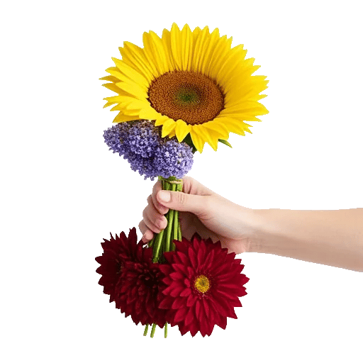 Golden Sunflower Bouquet