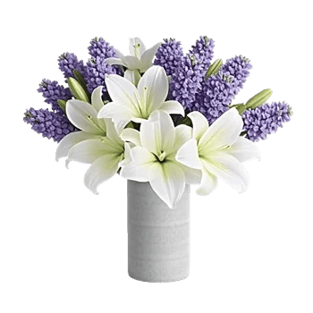 Graceful Lily Display