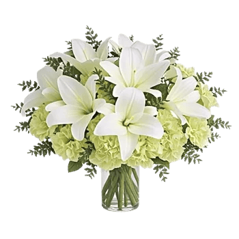 Graceful Lily Display