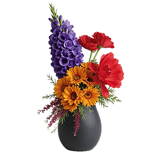 Crimson Blossom Harmony