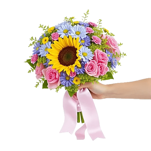 Golden Sunflower Bouquet