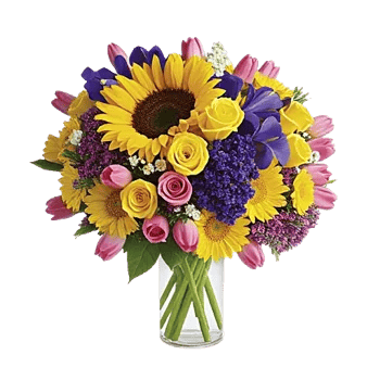 Radiant Bloom Cascade