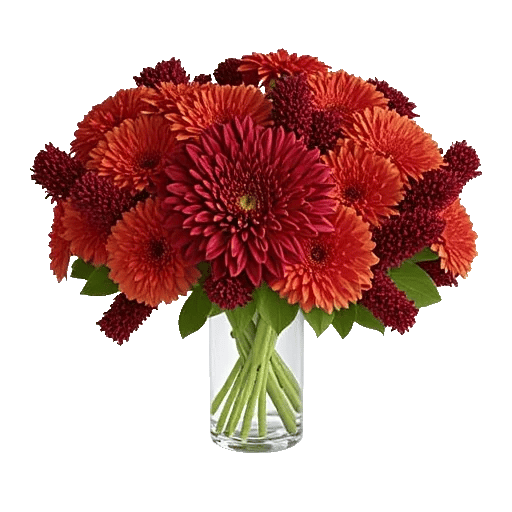 Crimson Blossom Harmony