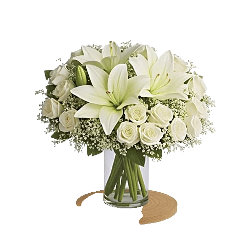 Graceful Lily Display