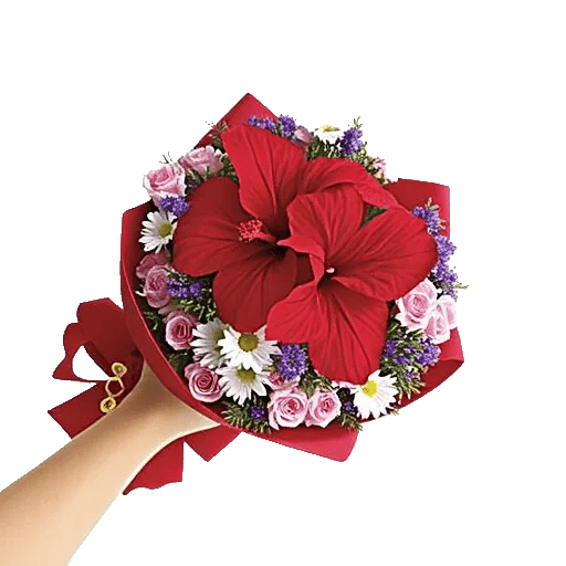 Crimson Blossom Harmony