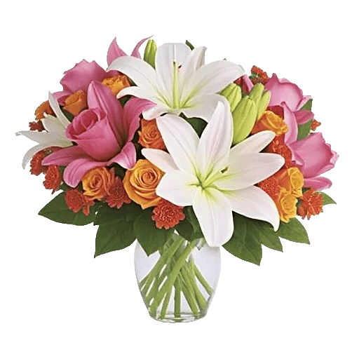 Graceful Lily Display