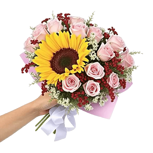 Golden Sunflower Bouquet