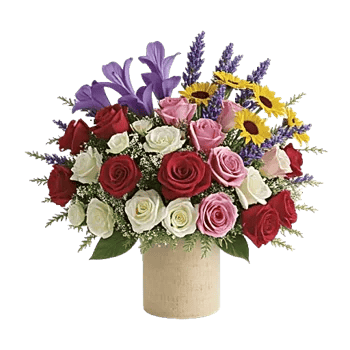 Crimson Blossom Harmony