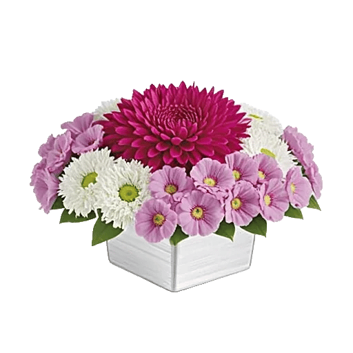 Blush Romantic Centerpiece