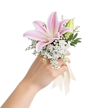 Graceful Lily Display