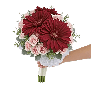 Crimson Blossom Harmony