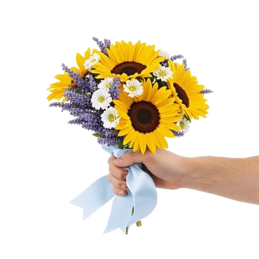 Golden Sunflower Bouquet