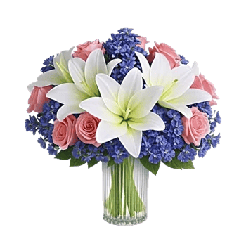 Graceful Lily Display