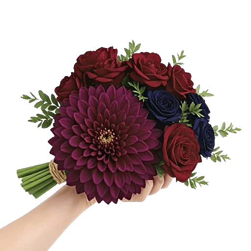 Crimson Blossom Harmony