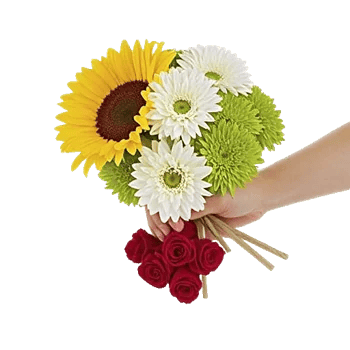 Golden Sunflower Bouquet