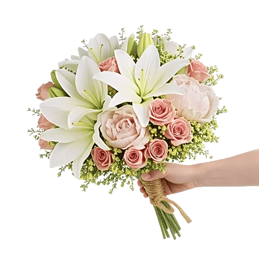 Graceful Lily Display