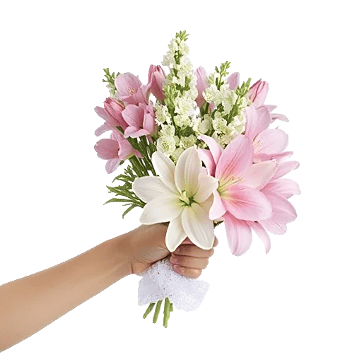 Graceful Lily Display