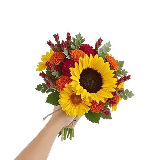 Amber Sunflower Glow