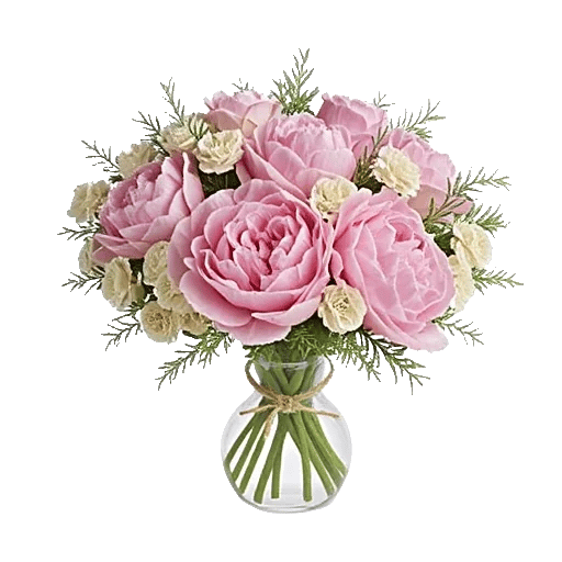 Blushing Peony Charm