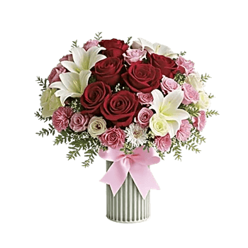 Crimson Blossom Harmony