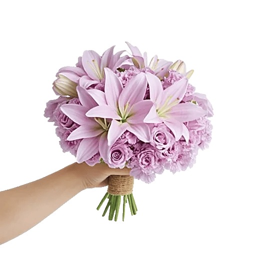 Graceful Lily Display