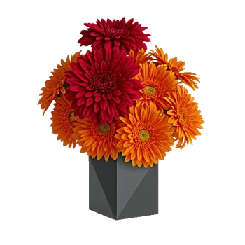 Crimson Blossom Harmony