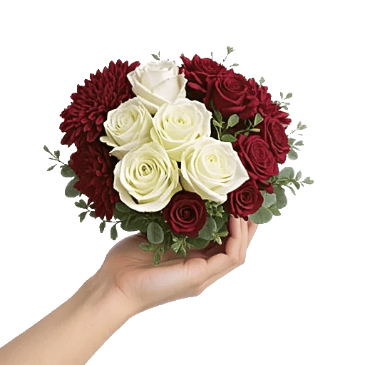 Crimson Blossom Harmony
