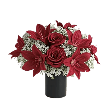 Crimson Lily Glow