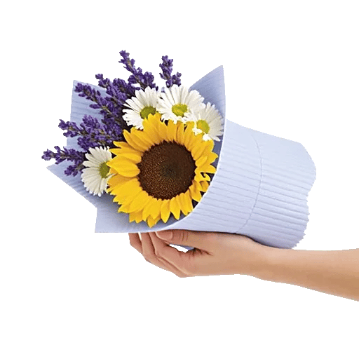 Golden Sunflower Bouquet