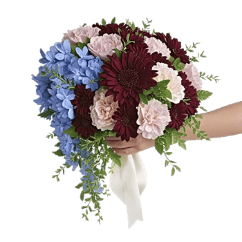 Delicate Petal Cascade