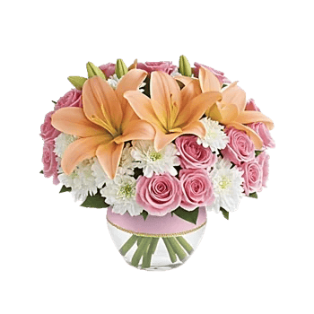 Graceful Lily Display