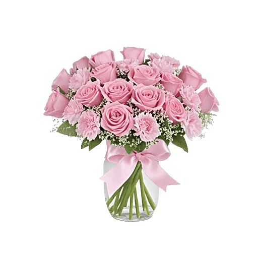 Blush Romantic Centerpiece