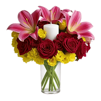 Graceful Lily Display