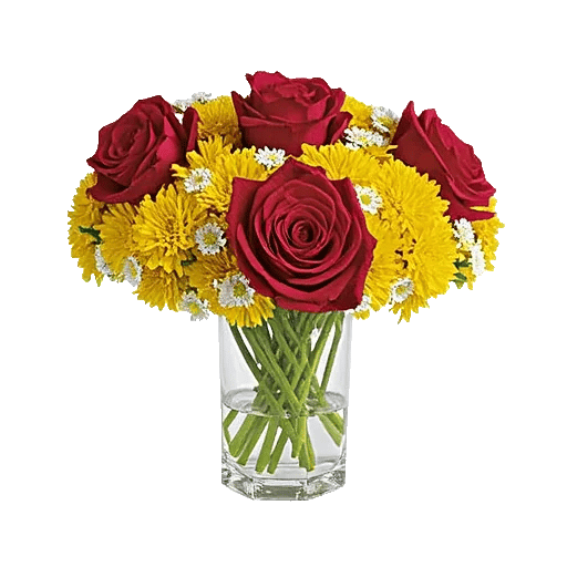 Crimson Blossom Harmony