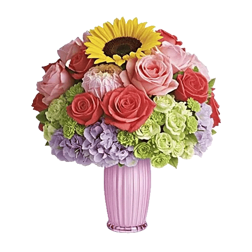 Radiant Bloom Cascade