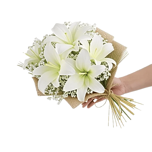 Graceful Lily Display