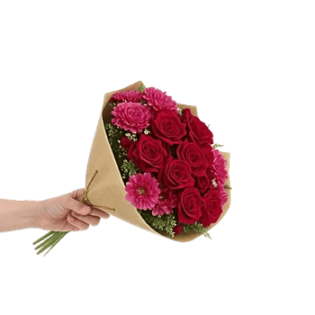 Crimson Blossom Harmony