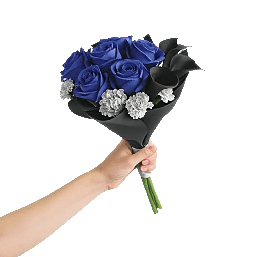 Elegant Blue Roses