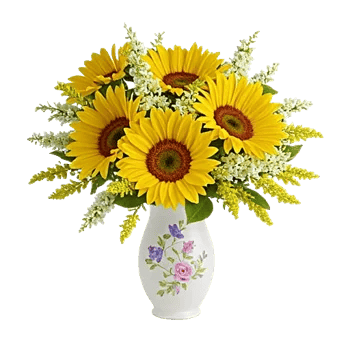 Radiant Bloom Cascade