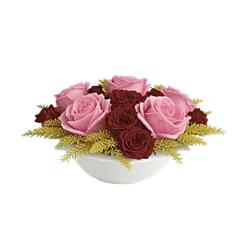 Blush Romantic Centerpiece