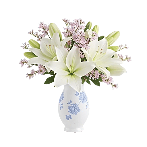 Graceful Lily Display