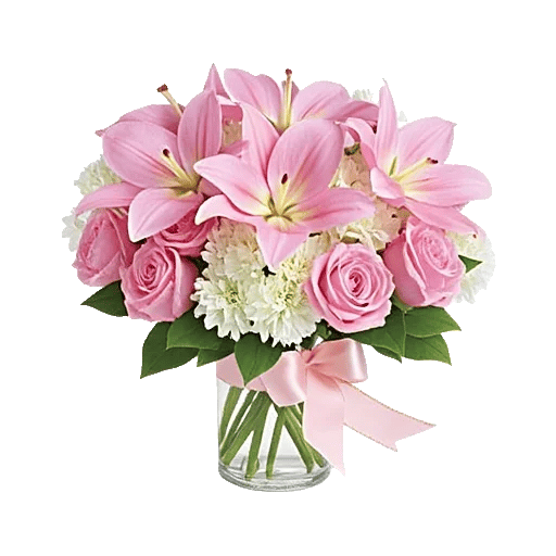 Graceful Lily Display