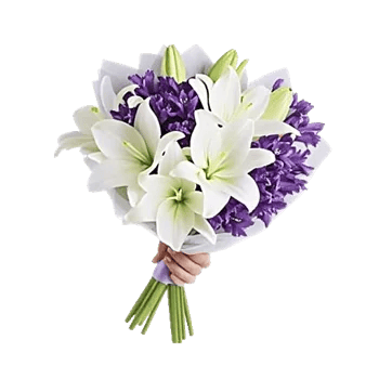 Graceful Lily Display